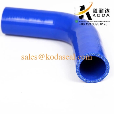 E60 500-1303010-01 Kamaz Heavy Truck Silicone Rubber Hose Blue color E60 500-1303010-01 / KAMAZ Heavy Truck