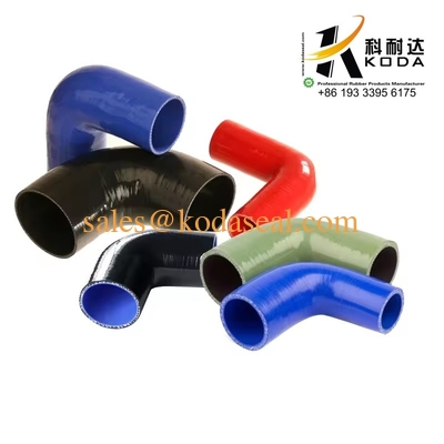 E60 500-1303010-01 Kamaz Heavy Truck Silicone Rubber Hose Blue color E60 500-1303010-01 / KAMAZ Heavy Truck