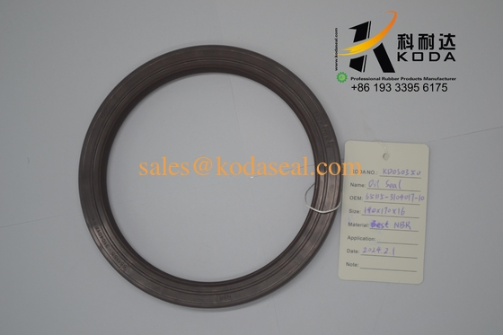 OEM 65115-3104017 Kamaz oil seal Сальник КАМАЗ коленвала задний белый РВЛ, 140*170*16 KAMAZ Truck oil seal 140x170x16