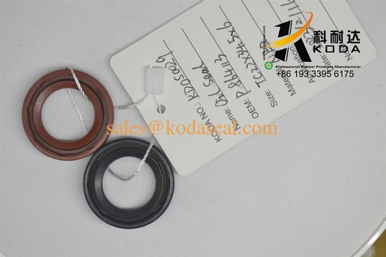 OEM P.864113 Kamaz Truck oil seal 22X34.5X6 Камаз Уплотняющее кольцо 22*34.5*6 RED color OEM P.864113